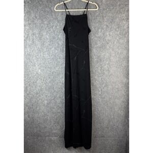 Vtg‎ All That Jazz Formal Dress M Black Prom Hoco Y2K 90s Whimsigoth Dark Fairy